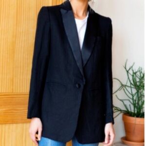 Emerson Fry Wingtip Black Blazer